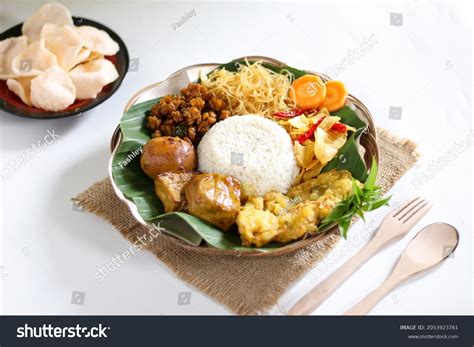 Nasi Uduk Coconut Steamed Rice Dish Stock Photo 2053923761 | Shutterstock