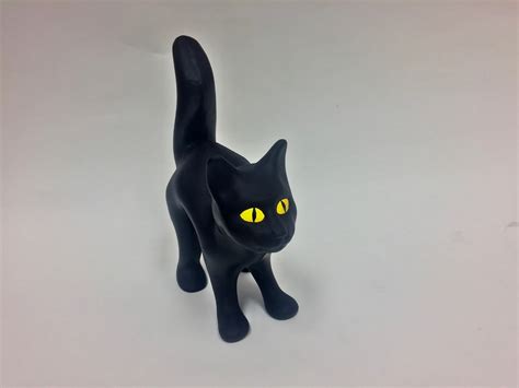 The 3D Printed Black Cat | Realize Inc