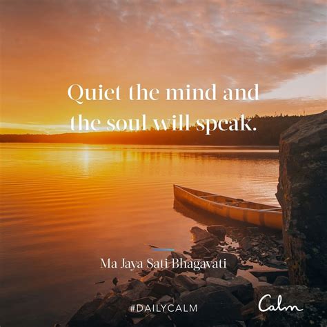 Calm on Instagram: “What is it saying? #DailyCalm” | Quiet quotes, Calm ...