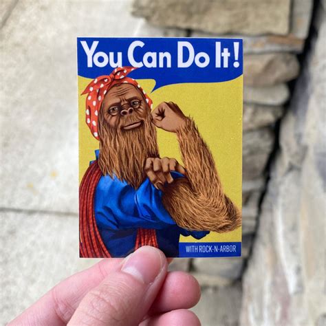 You Can Do It Sticker - Rock-N-Arbor