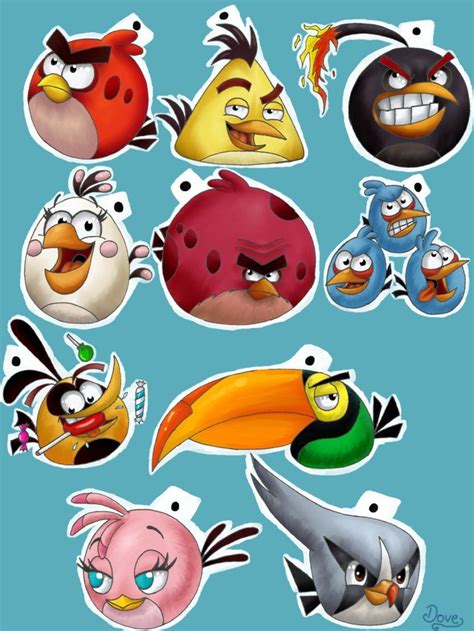 Angry Birds All Characters