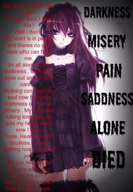 Pin by justice on Quotes of life | Emo anime girl, Anime, Sad anime girl