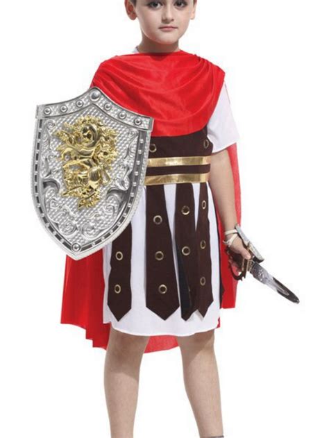 Roman Soldier - Classical Roman Warrior Fighter Costume - Shopzinia.ae