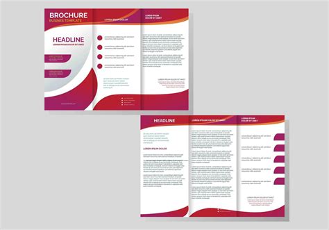 Professional Brochure Template Vector 273999 Vector Art at Vecteezy