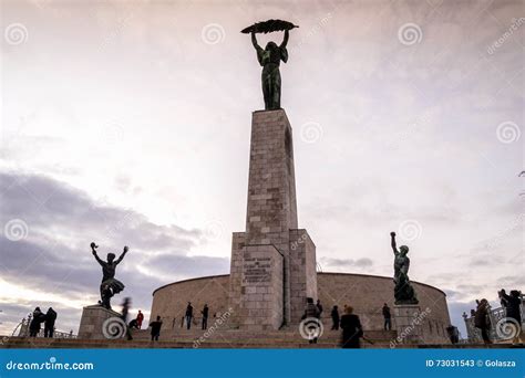 Liberty Statue on Gellert Hill in Budapest, Hungary Stock Image - Image of capital, europe: 73031543