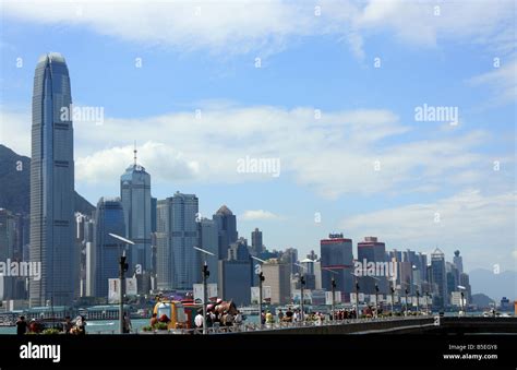 Hong Kong Island skyline Stock Photo - Alamy