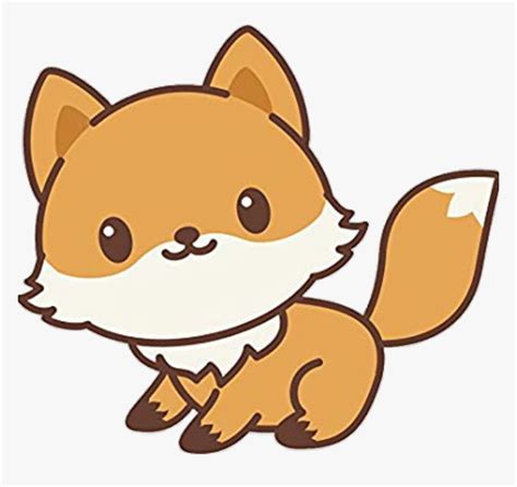 Kawaii Cute Fox Drawing Step By Step - img-Baback