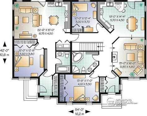 Choosing The Perfect Multi Family House Plan - House Plans