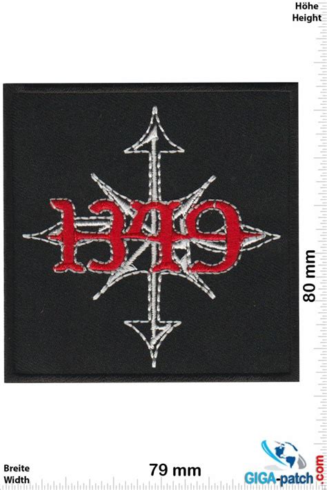 1349 1349 - Black-Metal-Band - Patch Keychains Stickers - giga-patch.com - Biggest Patch Shop ...