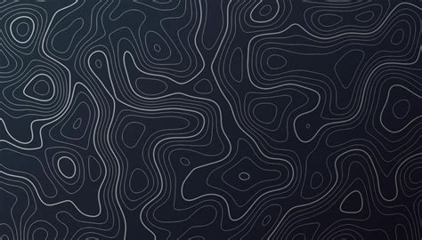 Topographic Map Contour Lines Wallpaper