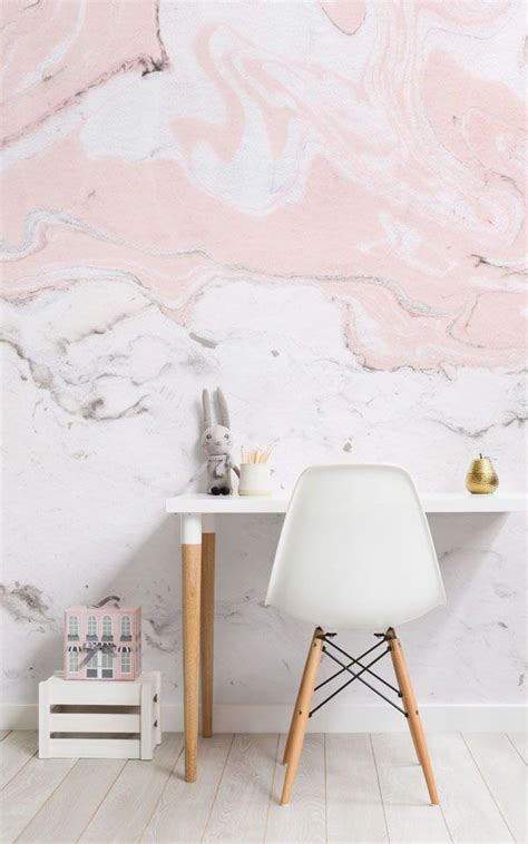 Pastel Marble Wallpaper Bedroom