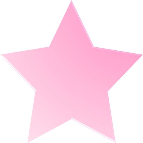 Pink Gradient Star, Gradient Star Button 10974728 PNG