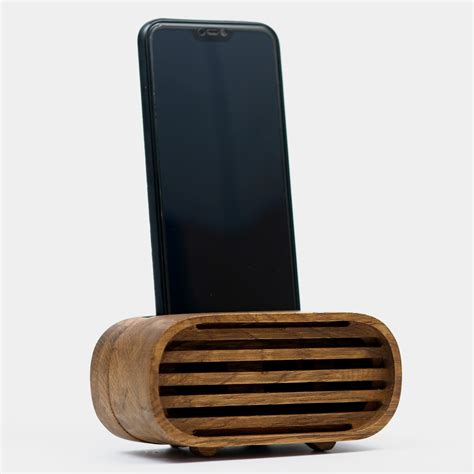 Wooden Phone Speaker Passive Phone Amplifier iPhone Acoustic | Etsy