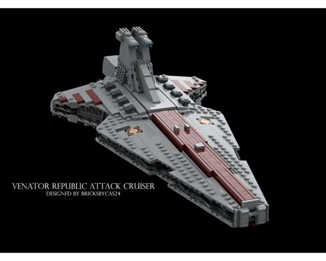 LEGO MOC Venator Republic Attack Cruiser by BricksByCas24 | Rebrickable - Build with LEGO