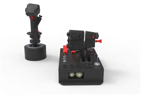 Aircraft control joystick 3D model | CGTrader