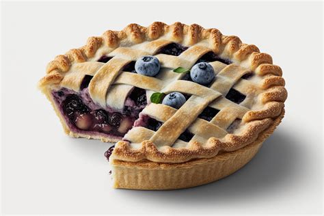 Blueberry Pie. Illustration 21991155 Stock Photo at Vecteezy