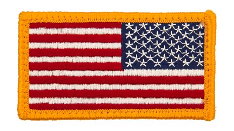 American Flag Patch (Reversed w/ VELCRO\®\; brand fastener) | Flying Tigers Surplus