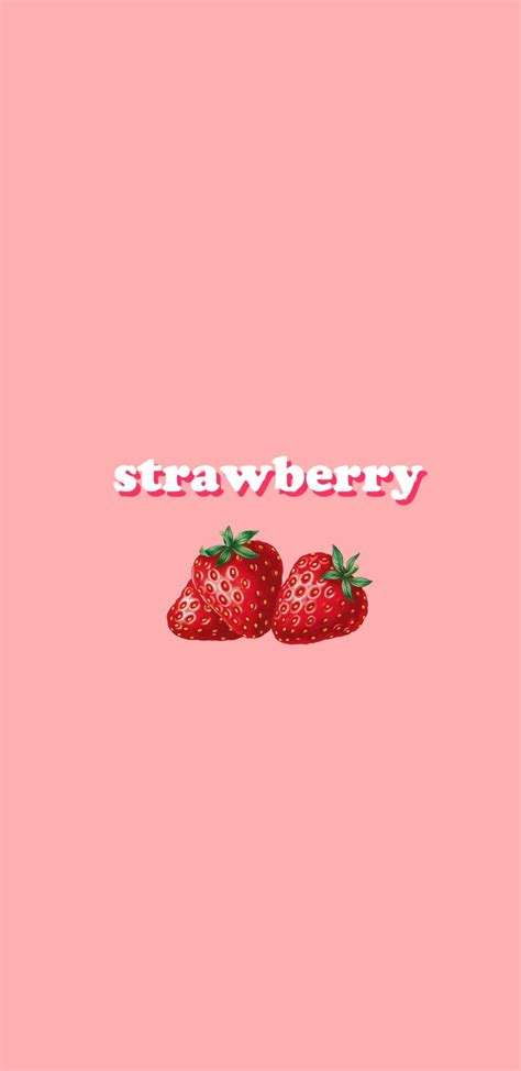 Strawberry Aesthetic Wallpaper - drarchanarathi WALLPAPER