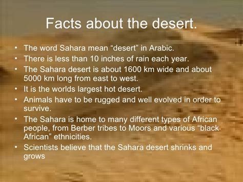 » TRAVEL: Interesting Facts About Sahara Desert