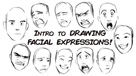 Facial expressions drawing - shadowQas