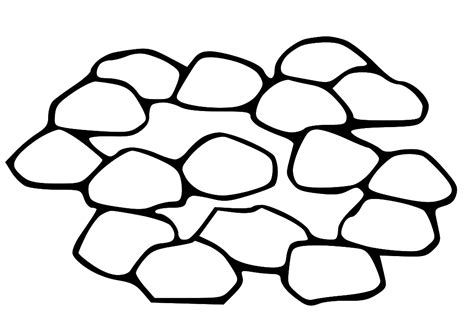 Free Rock Clipart Black And White, Download Free Rock Clipart Black And White png images, Free ...