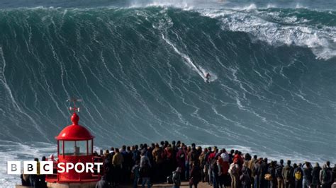 Nazare: Love and pain on the world's biggest wave - BBC Sport