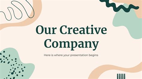 Our Creative Company | Google Slides & PPT template