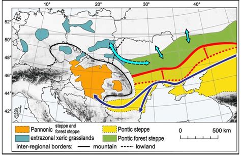 The genetic and cultural barrier of the Pontic-Caspian steppe – forest-steppe ecotone | Indo ...