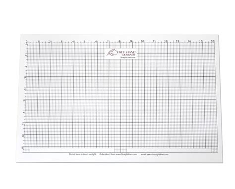 Buy Ledger Size, 11” x 17” 'Freehand Designer' Sheet. Draw Perfect Straight Lines Templates ...