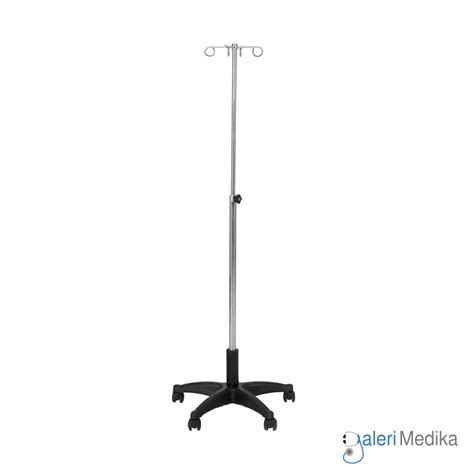 Tiang Infus / Infusion Stand - Aluminium | Galeri Medika