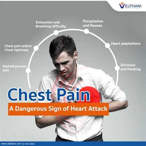 Chest Pain: A Dangerous Sign of Heart Attack - Vejthani Hospital