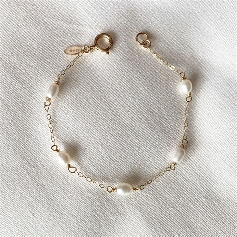 Forever Pearl Bracelet - 8(L) / Magnetic | Colares artesanais ...