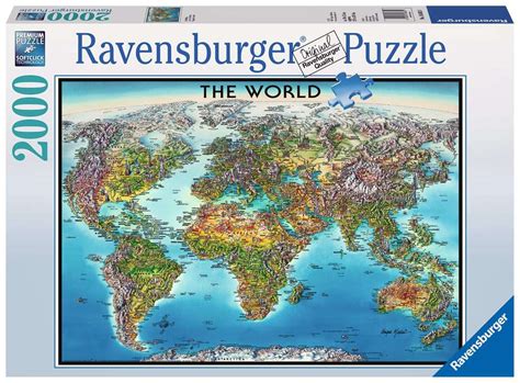 World Map | Adult Puzzles | Jigsaw Puzzles | Products | World Map