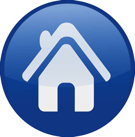 Clipart - house-blue