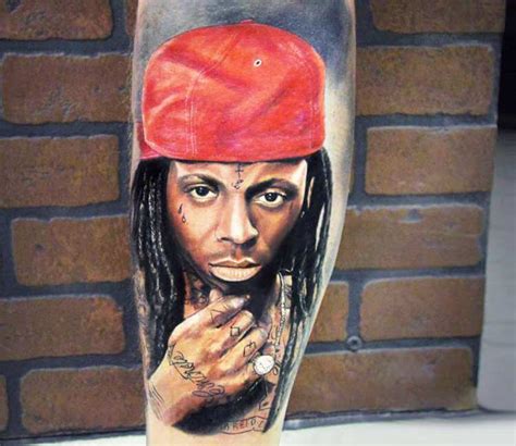 Lil Wayne tattoo by Malena Tattoo | Photo 22686