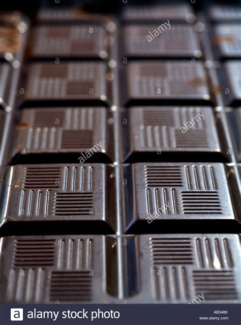 Dark Chocolate bar Stock Photo - Alamy