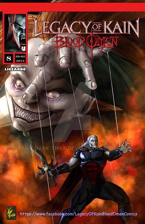 Legacy of Kain - Blood omen comics #8 -cover | Comic 8, Legacy, Comics