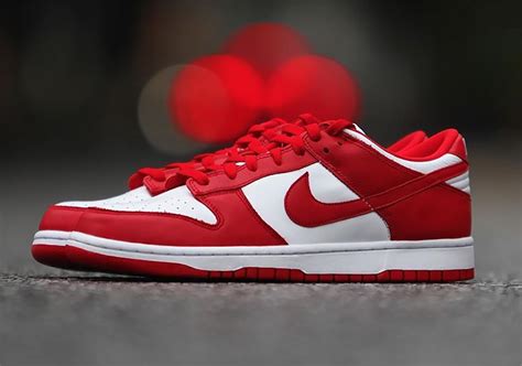 Nike Dunk Low University Red White CU1727-100 | SneakerNews.com