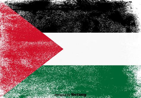 Vector Grunge Gaza Strip Palestine Flag 152458 Vector Art at Vecteezy