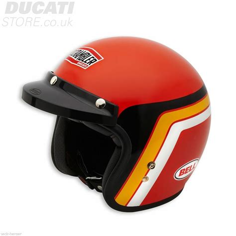 Orange Track ECE Helmet