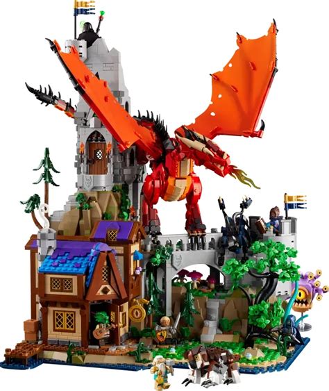 LEGO Dungeons And Dragons Red Dragons Tale 21348 Officially Revealed - Brick Ranker