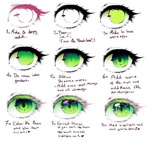 ART In G 자료 봇 on Twitter | Eye drawing, Digital painting tutorials, Anime drawings tutorials