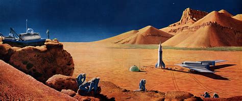 1950s space art, Space art, Sci fi art