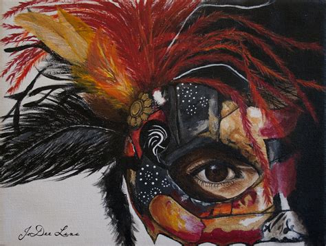 Masquerade Mask Painting at PaintingValley.com | Explore collection of ...