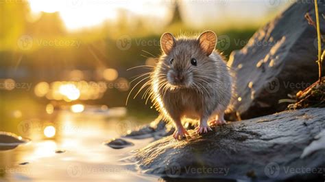 Close-up photo of a Mouse looking in their habitat. Generative AI 29872809 Stock Photo at Vecteezy