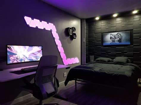 30 Stunning Gaming Bedroom Ideas in 2023 | Displate Blog | Gamer ...