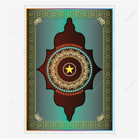 Creative Quran Cover Design Arabic Irani Vector, Arabic Quran Cover, Cover Of Quran, Book Cover ...