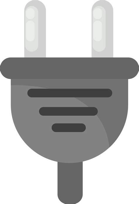 Plug, illustration, vector on white background 13804958 Vector Art at ...