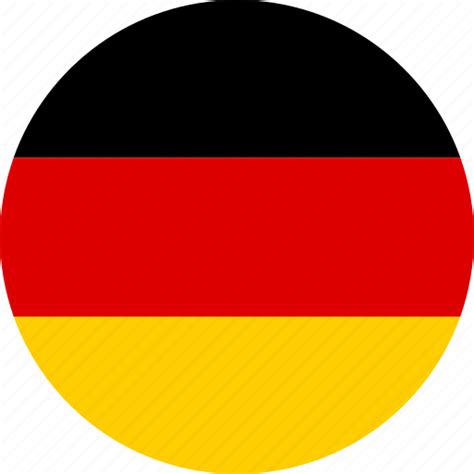 Circle, country, emblem, flag, germany, national icon - Download on Iconfinder