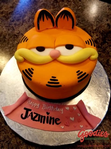 Garfield the Cat Birthday Cake by Goodies Bakery